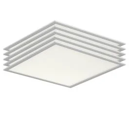 Niska cena 5x LED paneel - Duitse maat - 62,5x62,5 cm - CCT 3000 / 4000 / 6000K - UGR<19 - 34 watt - Osram Element driver- met snoer en stekker